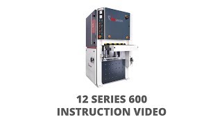 Timesavers 12 series 600 Machine operating instruction video [upl. by Aekim168]