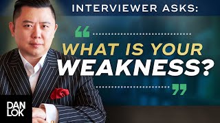 Interview Question “What Are Your Weaknesses” And You Say “” [upl. by Dorsman848]