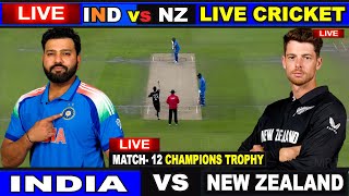 🔴Last 3 Over INDIA vs New Zealand LIVE [upl. by Kosiur]