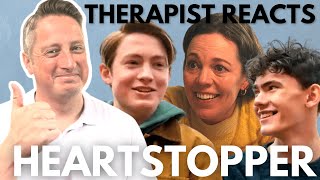 Therapist Reacts RAW to Heartstopper [upl. by Haelahk]