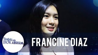 Francine Diaz talks about her special friendship with Kyle Echarri  TWBA [upl. by Letsyrhc]