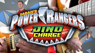 Power Rangers Dino Charge Theme on Guitar [upl. by Spindell798]