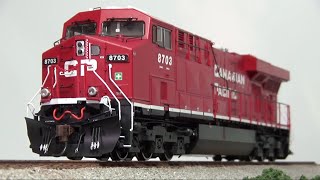 Athearn Genesis ES44AC 2020 Run Review amp Testing [upl. by Amoihc]