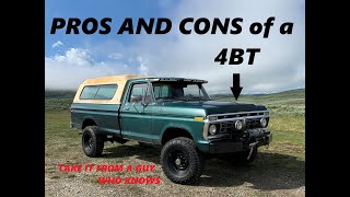 4BT Cummins Pros and Cons A MUST WATCH IF YOURE THINKING OF SWAPPING A 4BT [upl. by Evangeline]