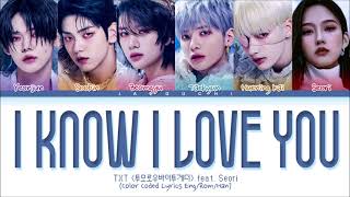 TXT  0X1LOVESONG I Know I Love You feat Seori 1 Hour With Lyrics [upl. by Bucky877]