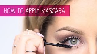 How to Apply Mascara Makeup Tips [upl. by Yhotmit]