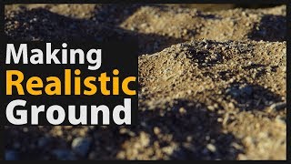 Blender 28 Tutorial How to make Realistic Ground [upl. by Rilda]