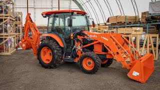 Kubota L3560 TractorLoaderBackhoe Combo [upl. by Schubert]