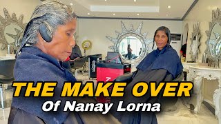 THE MAKEOVER OF NANAY LORNAGRABE MAGUGULAT KA [upl. by Kostman33]