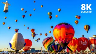 Albuquerque Balloon Fiesta  8K Ultra HD Timelapse [upl. by Nyral]