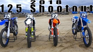 2018 125 2 Stroke Shootout  Dirt Bike Magazine [upl. by Sungam]