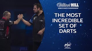 THE MOST INCREDIBLE SET Lewis v Webster  201920 World Darts Championship [upl. by Flori380]