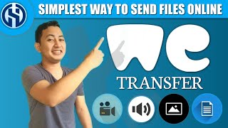 WETRANSFER SIMPLEST WAY TO SEND BIG OR MULTIPLE FILES ONLINE USING WETRANSFER [upl. by Purvis865]