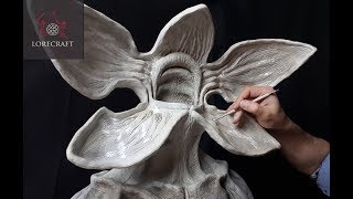 Sculpting Stranger Things Demogorgon  Timelapse Sculpt and Airbrush Demo [upl. by Launcelot282]