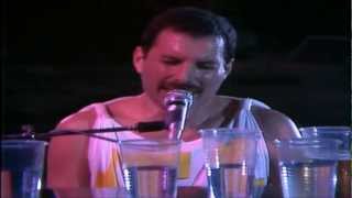 Queen  Bohemian Rhapsody HD Live At Wembley 86 [upl. by Ecnerual]