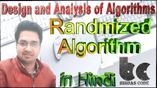 42 Randomized Algorithm in Hindi  DAA [upl. by Amarette]