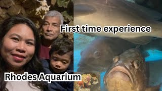 Family quality time at Rhodes aquarium [upl. by Eenoj]