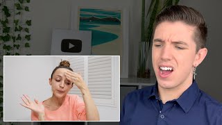 Specialist Reacts to KathleenLights Skin Care Routine [upl. by Celene]