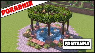 Minecraft  Idealna Fontanna Do Parku [upl. by Nylasoj947]