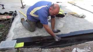 How to Waterproof a Concrete Slab [upl. by Annasiul]