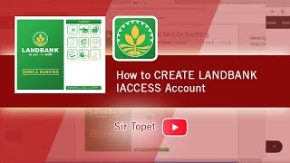 How to create Landbank IACCESS Account [upl. by Anehsat369]