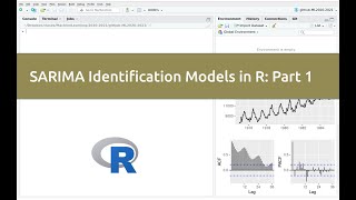 SARIMA Identification Models in R Part 1 [upl. by Burgess]