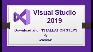 Visual Studio 2019 Installation [upl. by Arvy889]