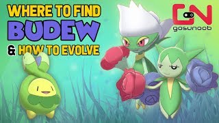 Where to find Budew Roselia amp How to Evolve Into Roserade  Pokemon Sword and Shield Evolution [upl. by Yniffit804]