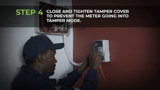 How to install a Citiq Prepaid submeter [upl. by Ahsinoj]