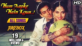 Hum Aapke Hain Koun All Songs Jukebox HD  Salman Khan amp Madhuri Dixit  Evergreen Bollywood Songs [upl. by Winn]