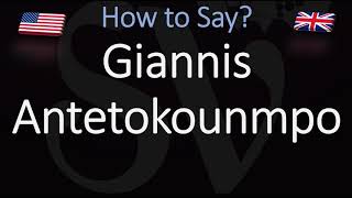 How to Pronounce Giannis Antetokounmpo CORRECTLY [upl. by Nitsir]