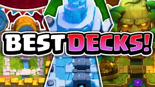 BEST DECKS for Arena 79 in Clash Royale [upl. by Suirred]