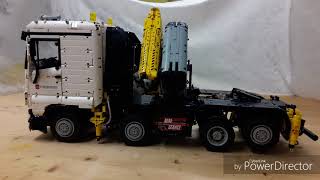 Lego technic moc Crane Truck 8x8 [upl. by Yc]