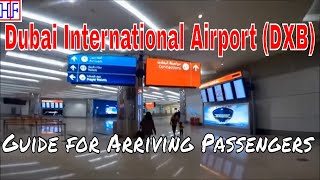 Dubai International Airport DXB 🇦🇪– Arrivals and Ground Transportation Guide for Passengers  Ep1 [upl. by Almat]