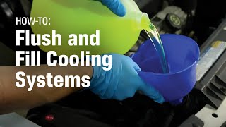 AutoZone HowTo Flushing and Filling Your Cooling System [upl. by Arodnahs]