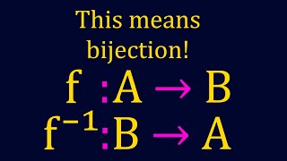 Functions with a TwoSided Inverse are Bijective [upl. by Sualakcin]