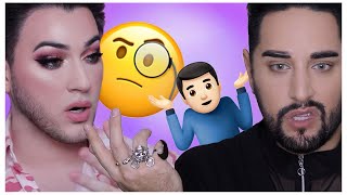 MANNY MUA  Pro MUA reacts MAKEUP [upl. by Flemings]