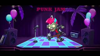 Plants vs Zombies 2  Neon Mixtape Tour Punk Jam Official [upl. by Trabue187]