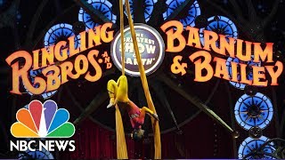 Historic Ringling Bros and Barnum amp Bailey Circus Says Goodbye After 146 Years  NBC News [upl. by Kayne]