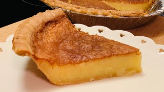 HOW TO MAKE A DELICIOUS CHESS PIE [upl. by Hairaza]