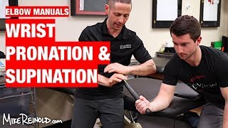 Forearm Pronation and Supination Manual Exercises [upl. by Ecidnacal]