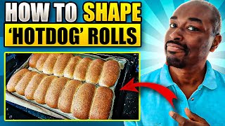 The Secret to Shaping Perfect Hotdog Rolls REVEALED [upl. by Revilo538]