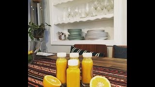 How to make Ginger Lemon and Turmeric Shots [upl. by Ayamat]