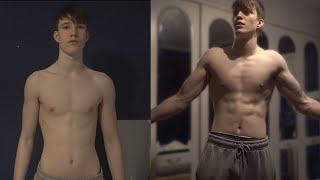 Skinny Kid 3 Month Body Transformation [upl. by Derte488]