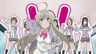 Haiyore Nyaruko san W  OP UHD 60 fps [upl. by Anatola]