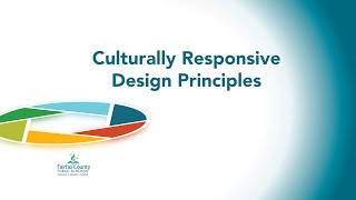 FCPS Culturally Responsive Design Principles [upl. by Denice]