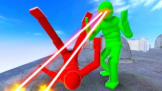 RAGDOLL Fights Using Laser Eyes  Overgrowth Mods Gameplay [upl. by Ahterahs]