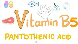 Vitamin B5 Pantothenic Acid 🥬🍗🍳 [upl. by Fates]