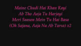 Maine Payal Hai Chankai  With Lyrics [upl. by Haman]