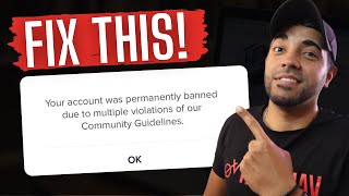 How To Recover a Permanently Banned or Suspended TikTok Account [upl. by Nrobyalc378]